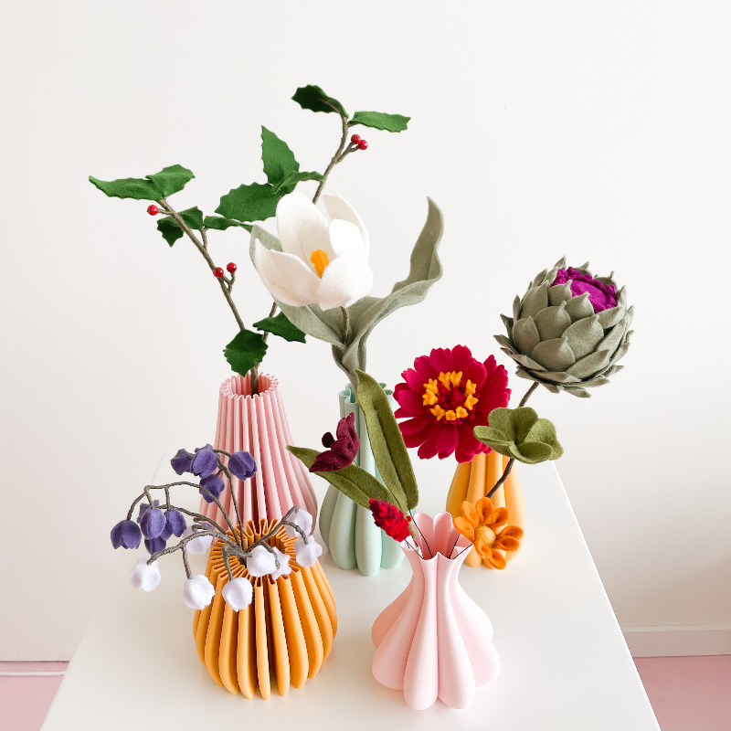 Bloom-Base; Vaasjes van de Viltbloemist. - Afbeelding 2