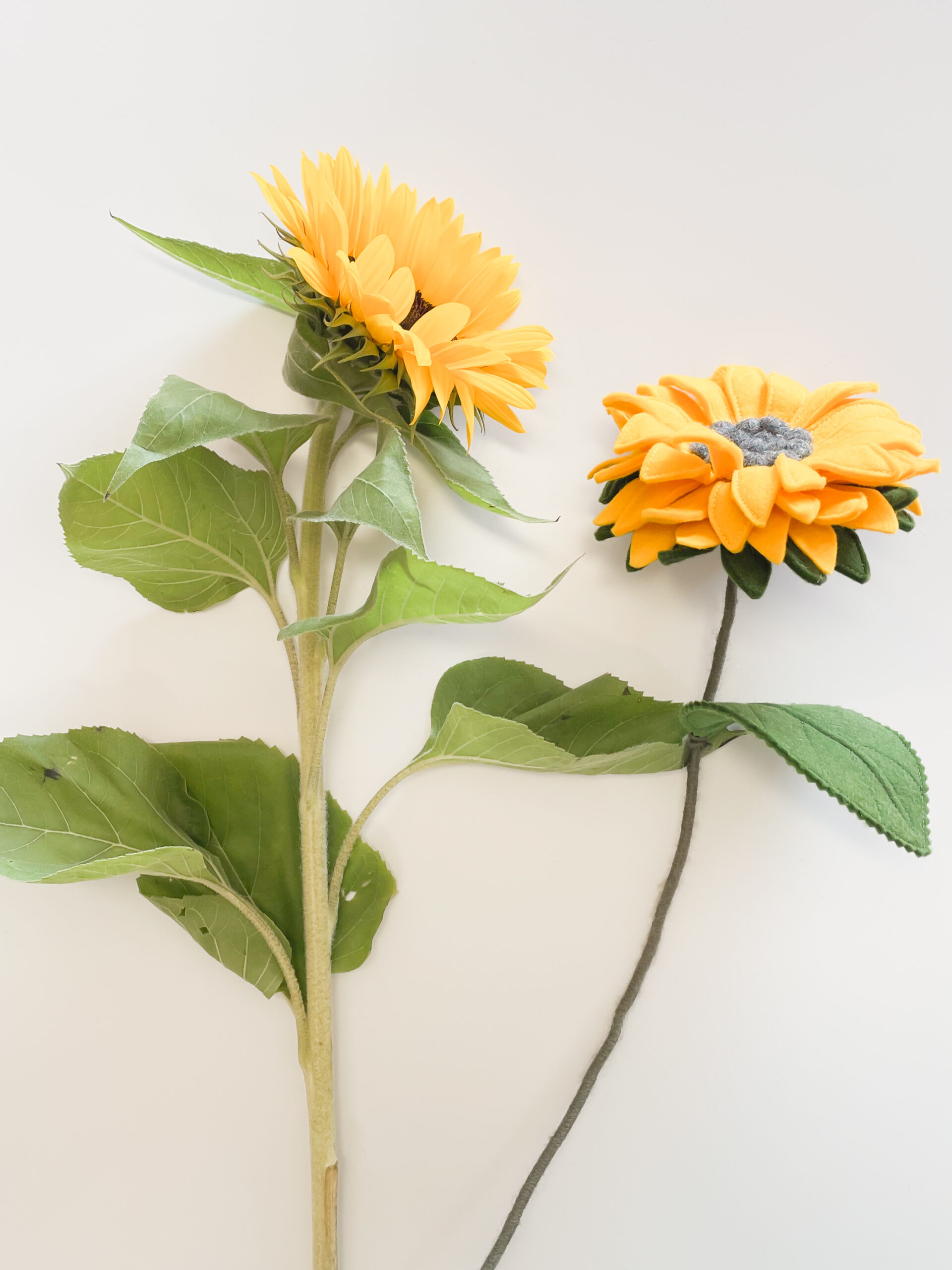 ZOOMBLOEM Zonnebloem (naaimachine-variant) - Afbeelding 2